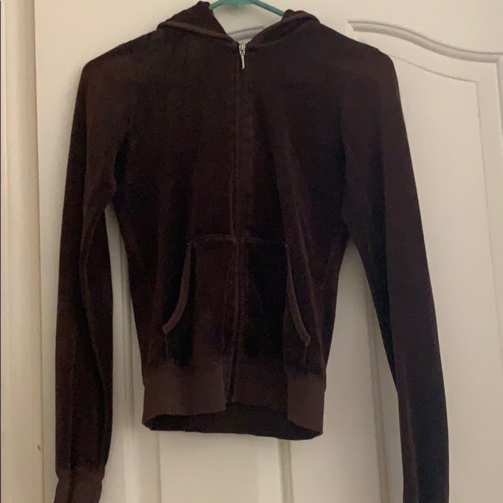 Brown Juicy Couture Jacket size small